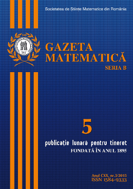 GAZETA MATEMATICA SERIA B