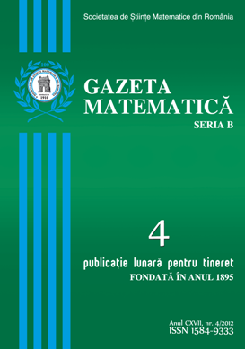 GAZETA MATEMATICA SERIA B