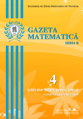 GAZETA MATEMATICA SERIA B