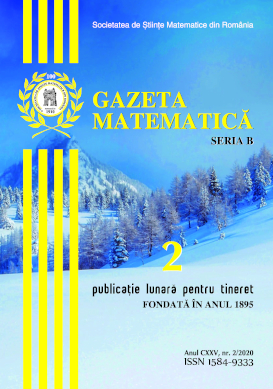 GAZETA MATEMATICA SERIA B