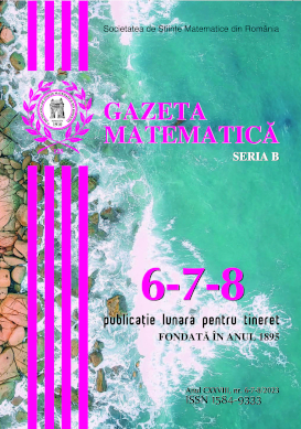 Gazeta matematica - Seria B
